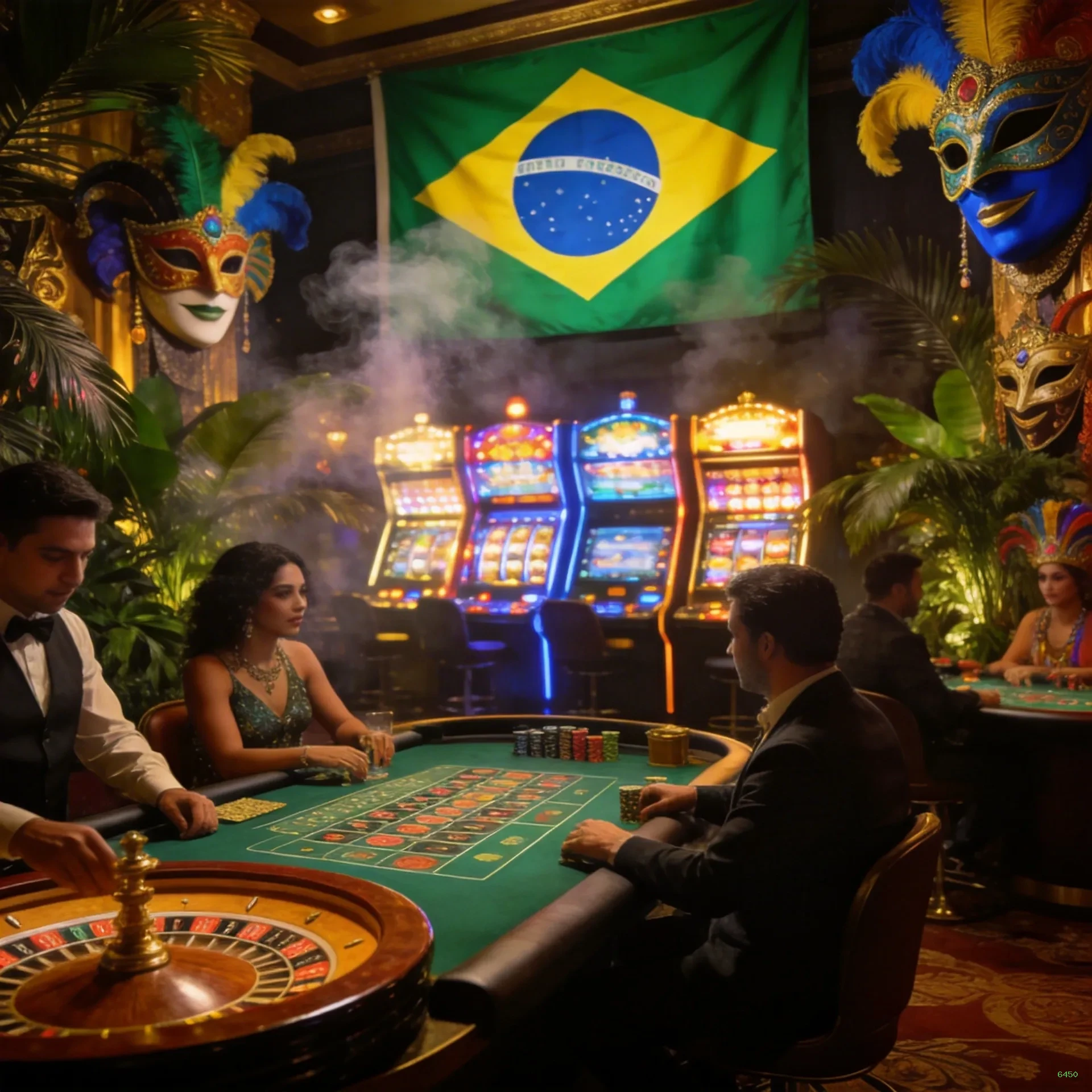 A Magia dos Caça-Níqueis no 6450